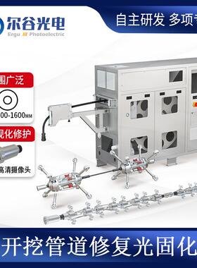 非开挖管道机排水排污下水管道CIPP整管内衬修复光固化管道修复机