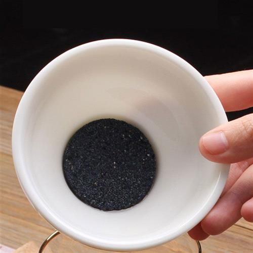 无孔茶漏陶瓷矿石滤茶器创意功夫茶具茶道配件茶叶过滤网套装茶隔