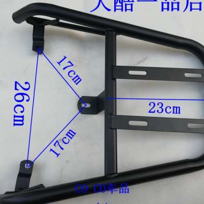 电动车货架电瓶车尾架尾箱架后备箱尾翼外卖支架后衣架电摩载物架