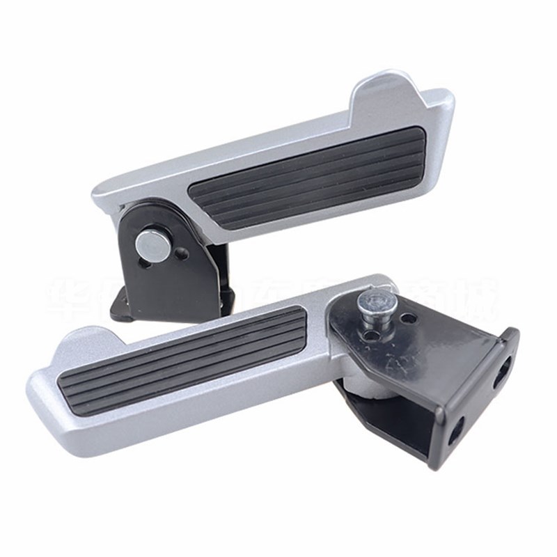 国标电动车DE2后脚蹬改装DT6后搁脚电动车DM6踏板DE8后踩脚蹬放脚