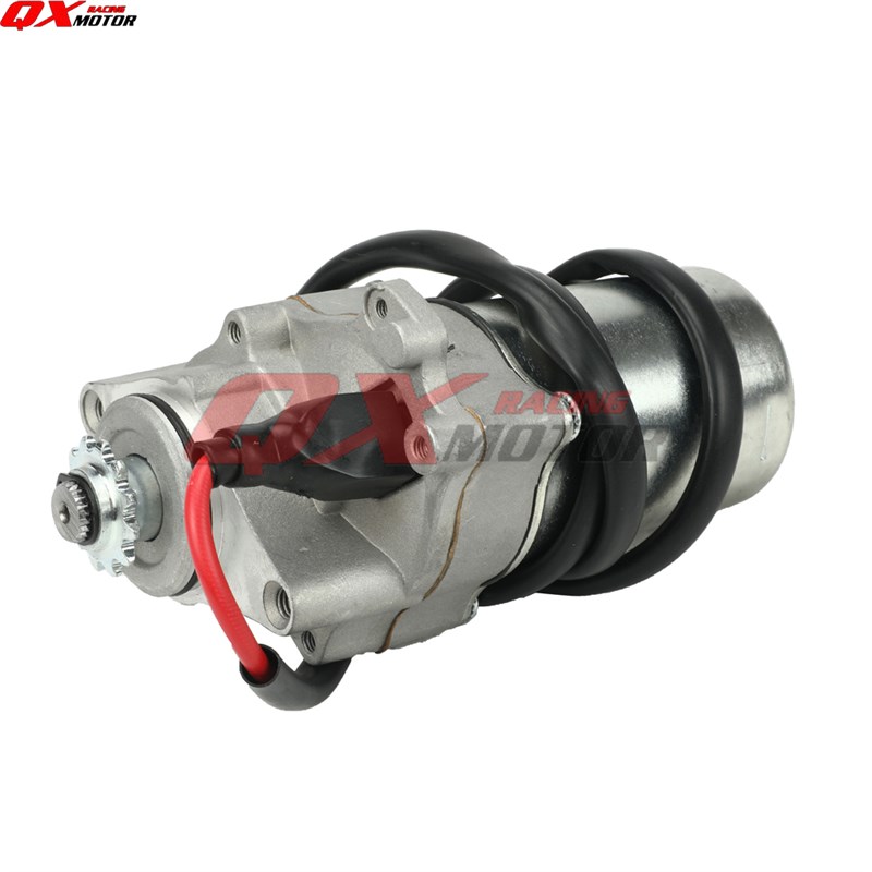 50cc 110cc 125ccc摩托车卧式发动机配件下置启动马达启动电机