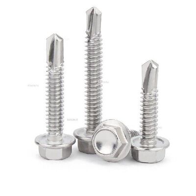 M4.8 304 Stainless Steel Bolts Outer Hex Washer Head Self