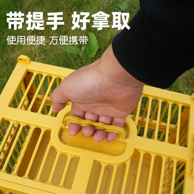 大号塑料画眉鸟八哥绣眼黄腾鸟类清洁笼洗澡笼鸟儿冲凉笼洗水鸟笼