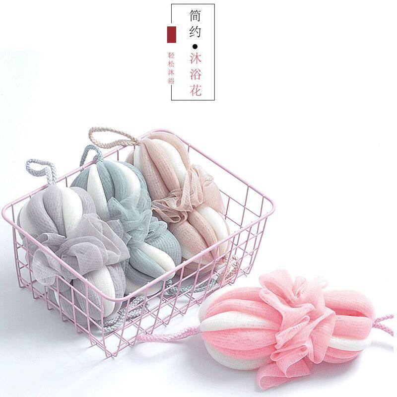 沐浴条搓澡巾洗澡巾拉背条长条成人搓背巾沐浴球泡沫强力搓泥