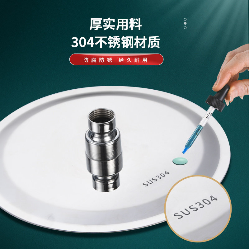 枪灰色花洒喷头淋浴增压