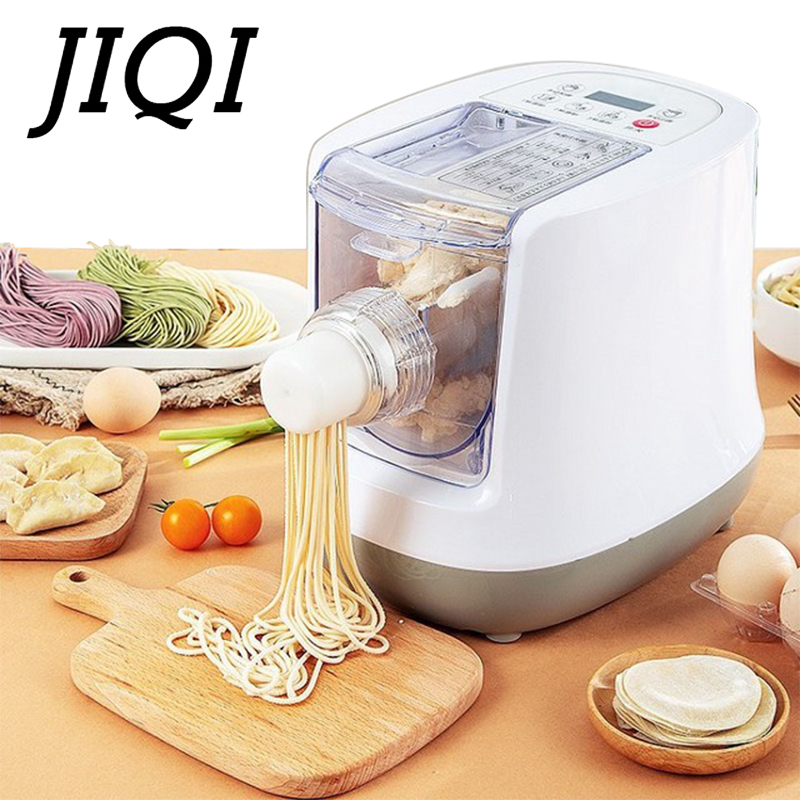 JIQI Electric Noodle Press Machine Spaghetti Pasta Maker Com