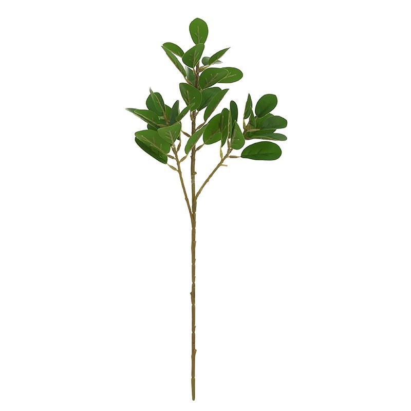 simulation banyan leaves plastic handle simulation plant