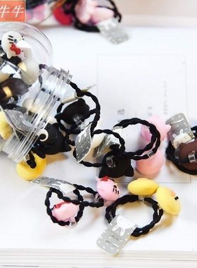 tie no injury hair ring leather tendons hairband hair ai