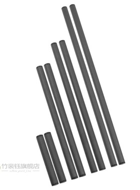 2Pcs 10cm 25cm 30cm 40cm Carbon Fiber Tube Rod w/ 15mm Telep