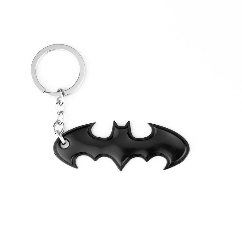 Cool Anime Bat Person Logo Pendant keychains Keyrings Key Ho