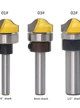 1/2 1/4 8mm Shank Faux Panel Ogee Woodworking Router Bit