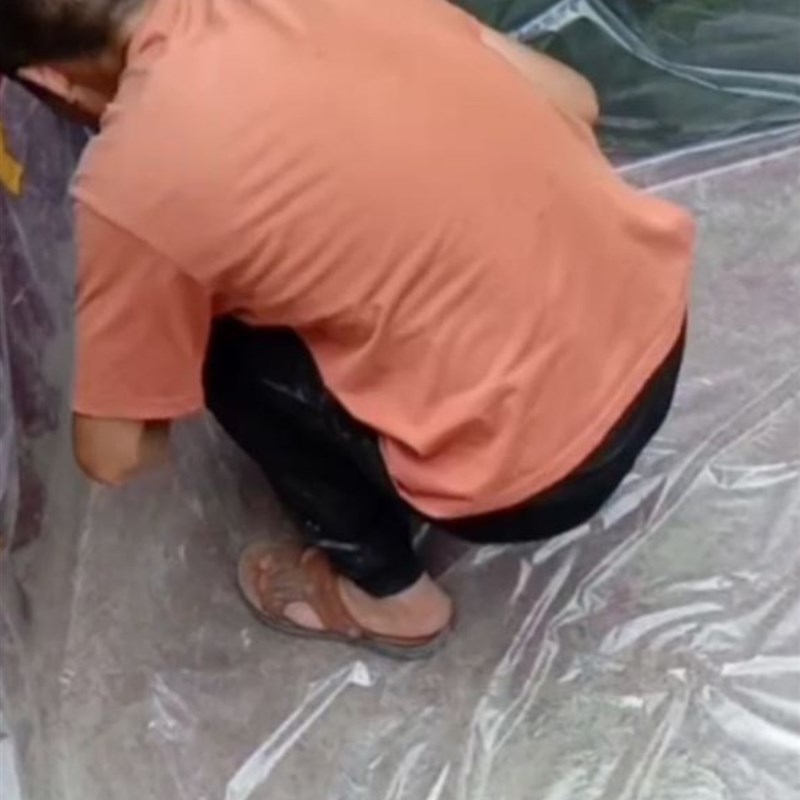 农村地基防潮膜地面防水地下室地膜自建房防潮布塑料膜鱼塘防渗膜