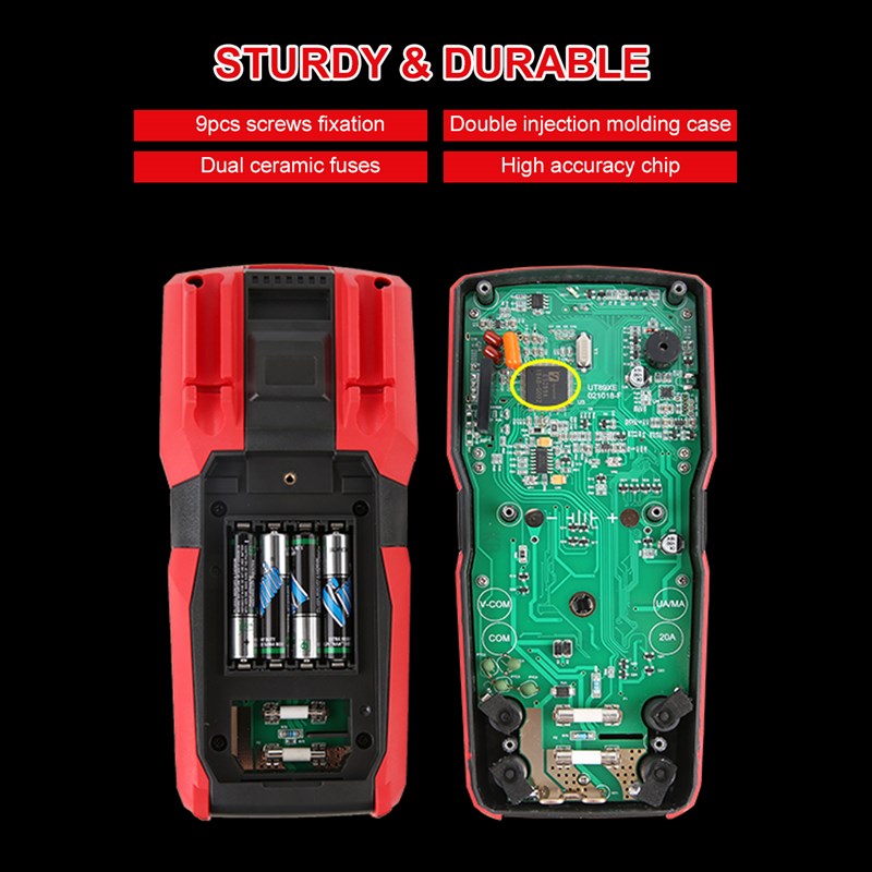 UNI-T UT89XE 2.8-inch LCD Digital Multimeter 20000 Counts Tr