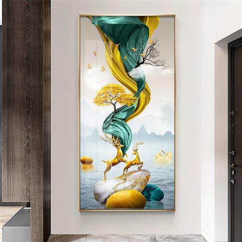 钻石画裱框十字绣画框带玻璃定制铝合金属外框架子自己装2023新款