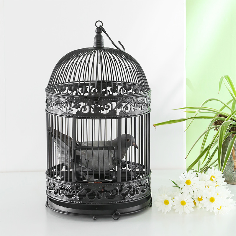 欧式铁艺复古鹦鹉鸟笼子大号 八哥黄雀玄凤牡丹鸽子养殖