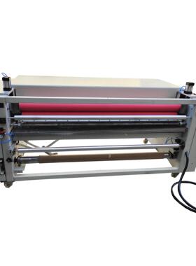 1600MM水性PVC卷对卷液体广告纸上油机