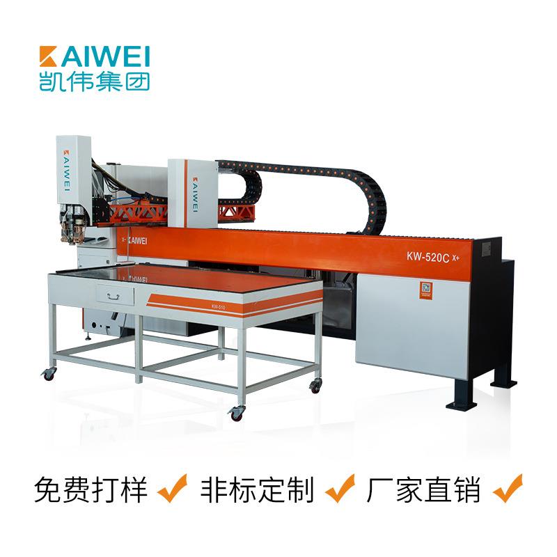 发泡密封点胶机空气过滤器点胶设备配电柜门板密封发泡机