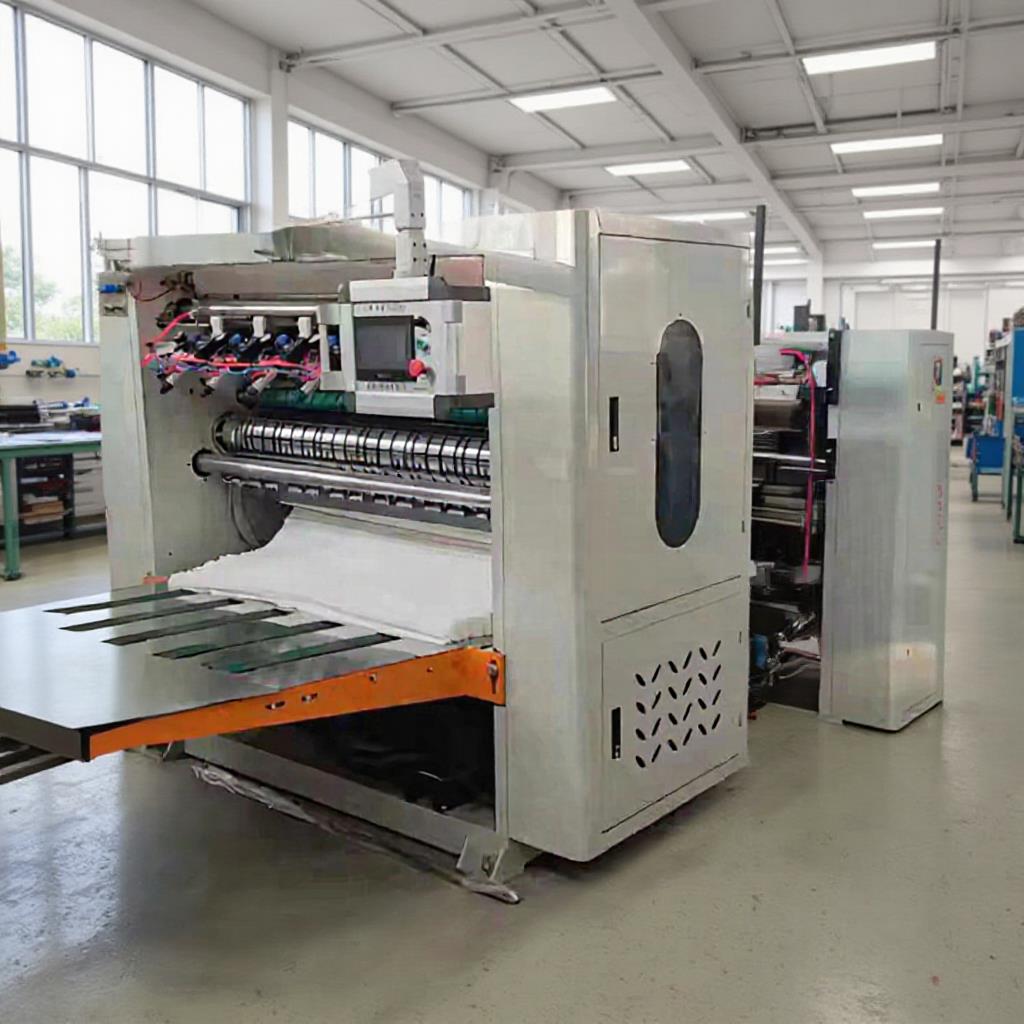 智赢机械厂家全自动N折Z折三折式手巾制品加工机卫生纸制造机