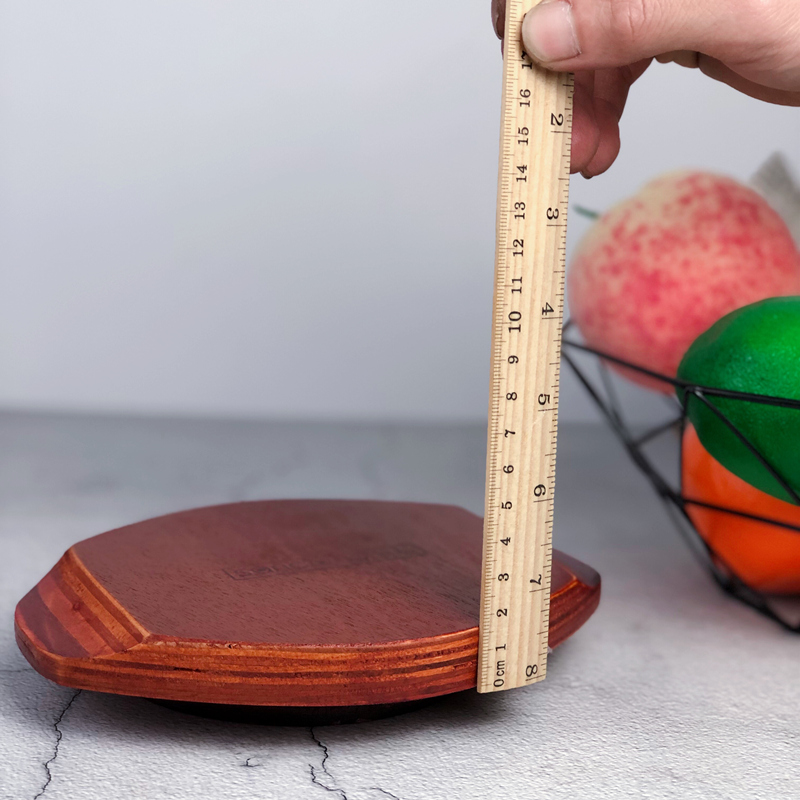 椭圆形木垫石锅底托砂锅垫汤碗垫韩式石锅拌饭托盘隔热垫瓦罐垫盘