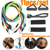 Pull Rope Exercise Yoga Workout Expander Tube Bands Fitness