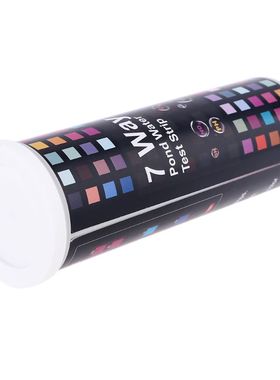 50 strips 7 in 1 Water Quality Test PH Nitrate Chlorine Alka