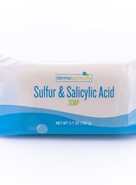 Dermaharmony Sulfur and Salicylic Acid Bar Soap 3.7 oz (5 Ba