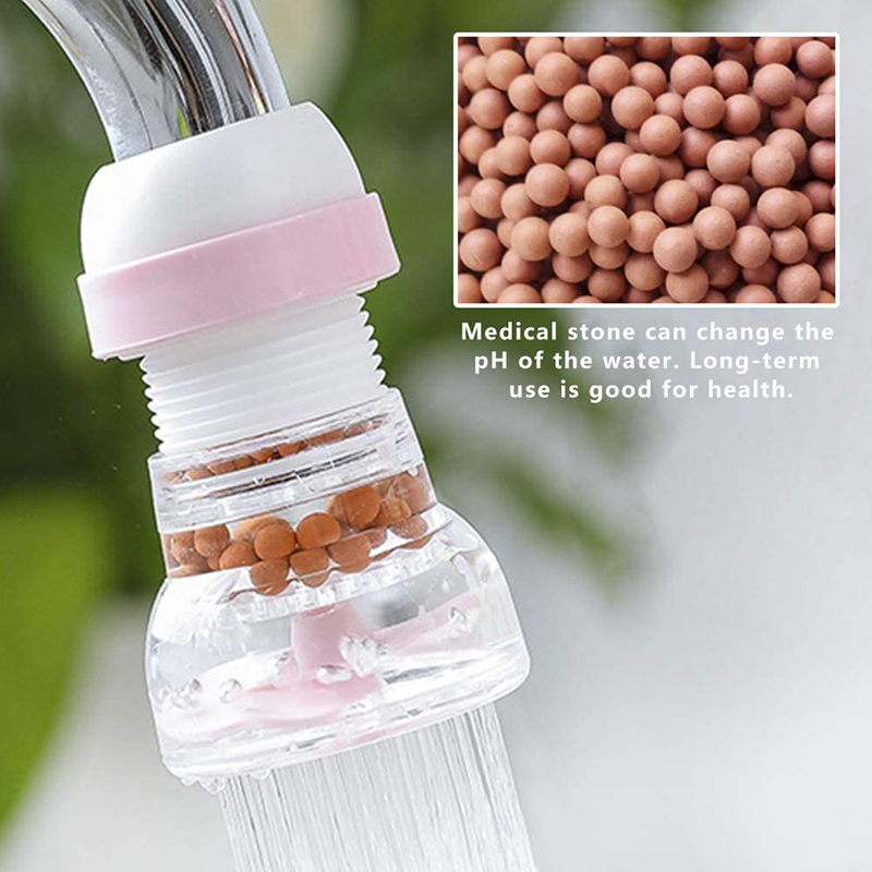 360 Degree Rotating Faucet Adapter Universal Anti Splash Fil