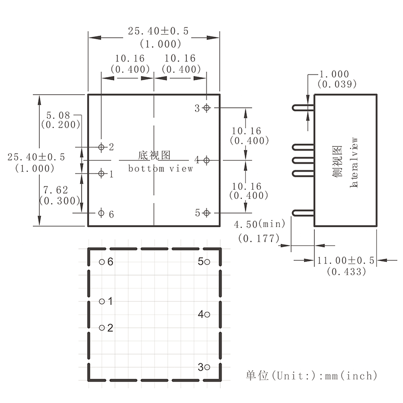 84V转5V2A流C隔离C源模直块10D4805 D-D电降压模块稳压单输路出