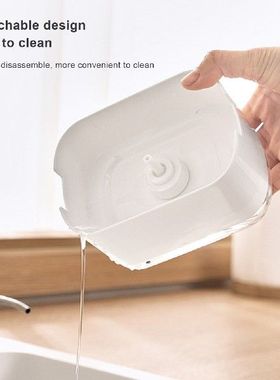 Kitchen Soap Holder Detachable Tray Allows