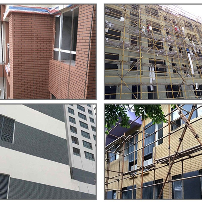 爆款外墙仿砖模具真石漆美纹纸连体瓷砖古砖工字分格线条贴纸胶带