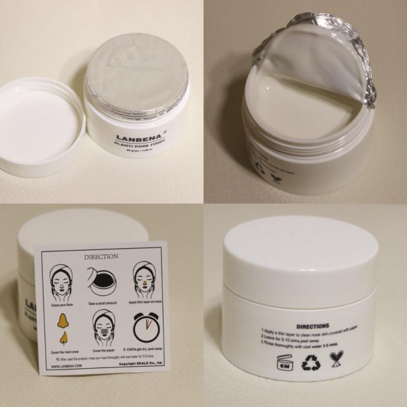 30g Blackhead Remover Peeling Mask And 60pcs Tissues Face Ma