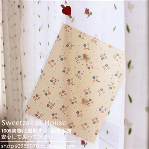 100个价 16*20CM日式碎花礼品包装袋 自粘袋 包装袋 饰品袋