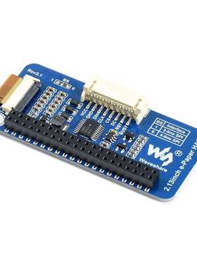 树莓派4b 2.1块3寸墨水屏电子纸 红黑白三色示模兼容Aru 显idno