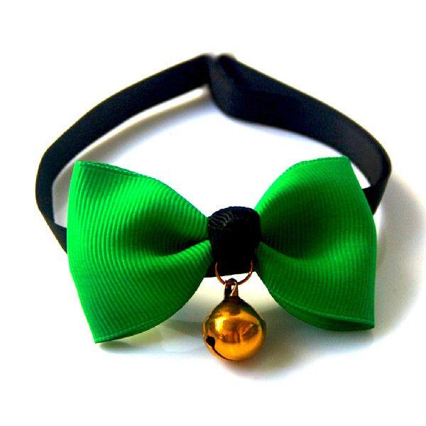 5Pc Pet Collar Cute Bell Pet Dog Cat Bowties Collar Pet