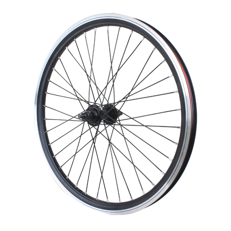 20寸18/21/24速406v刹变速山地车前后车轮组20x1.75/1.35前后轮毂