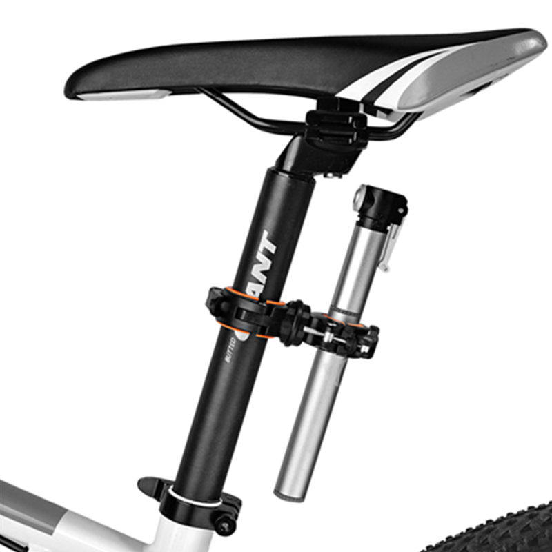 通用自行车灯架山地车手电筒固定架音响支架灯座夹子单车装备配件