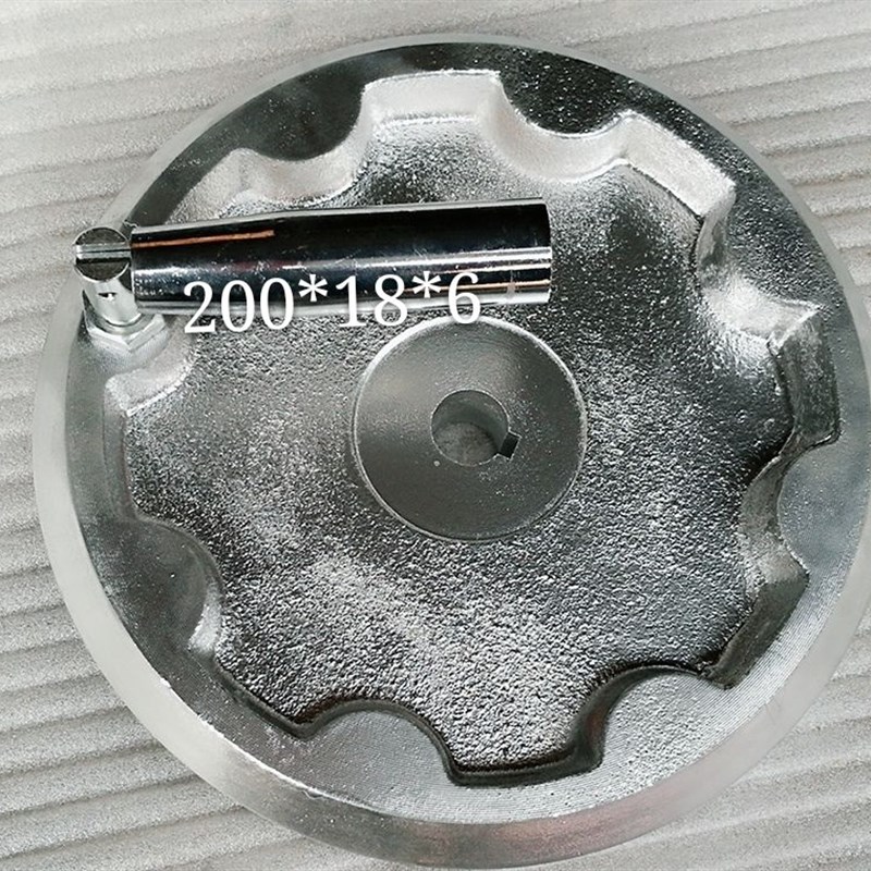 新品2023木工立铣机配件升降手轮机械车牀铣牀胶轮升降机电手轮锣