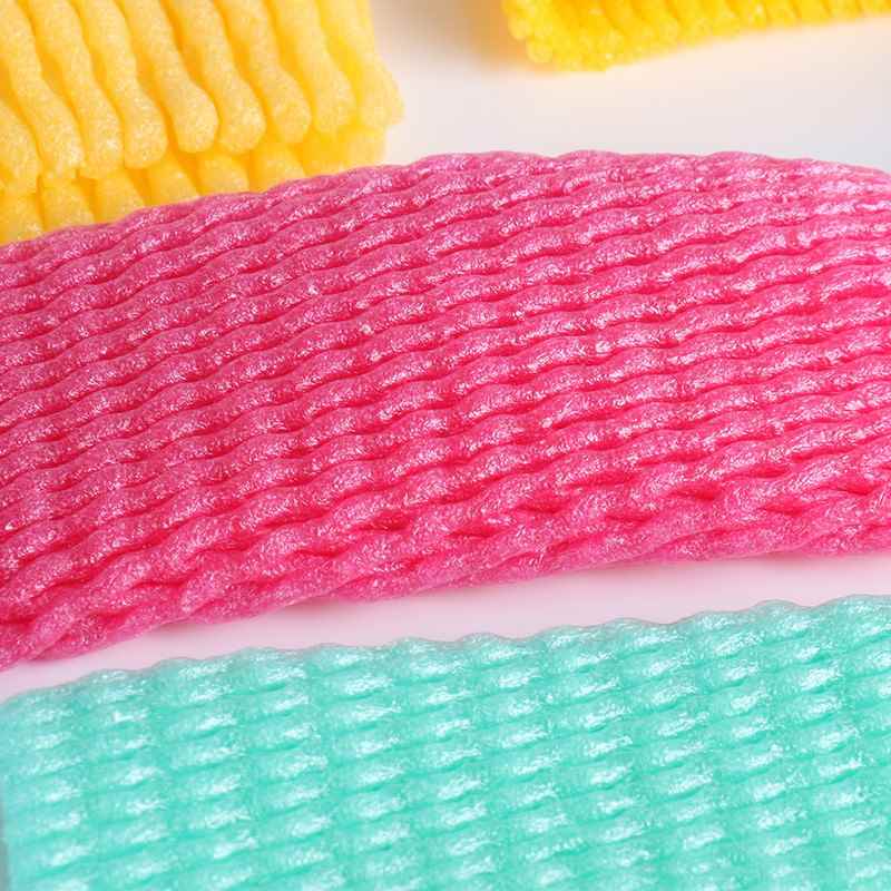 花菜网套海绵网状纱网装红薯鸡蛋防碰柑橘地瓜防摔网袋运输水果树