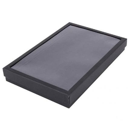 100Slots Ring Display Box Cardboard Necklace Case