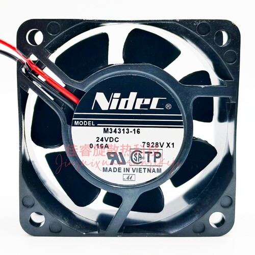 全新原装正品Nidec M34313-16 0.16A 24V变频器散热风扇
