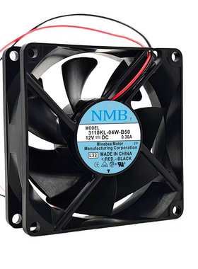 NMB-MAT 3110KL-04W-B50/B59/49 24伏12V8cm双滚珠8025散热器风扇