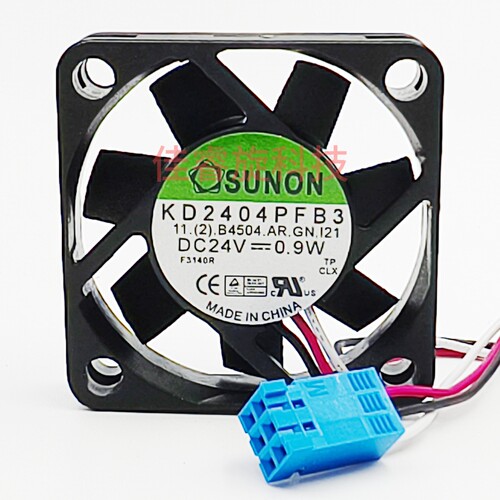 建准 KD2404PFB3 24V 0.9W 4CM 4010 3线 报警信号变频器风扇