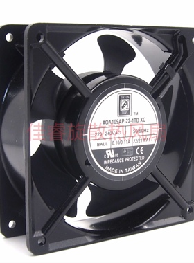原装正品OrionFans OA109AP-22-1TB XC 230VAC17/15W交流散热风扇