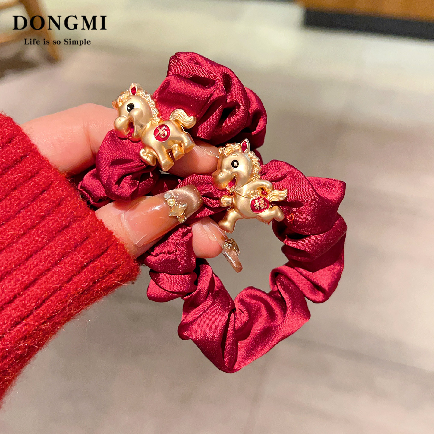 本命年生肖马年红色头绳女2026新款大肠发圈新年喜庆发绳皮筋头饰,饰品/流行首饰/时尚饰品新,发饰,淘宝优惠券,粉丝福利购,淘宝优惠卷