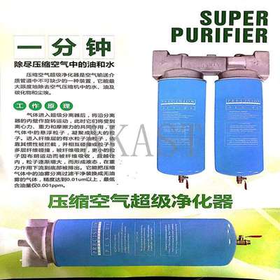 压缩机超级油水净化器PCS-010油水分离器PCS-030/PCS-060/PCS-120