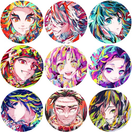 鬼灭之刃动漫周边徽章吧唧时透无一郎富冈义勇蝴蝶忍谷子挂饰痛包