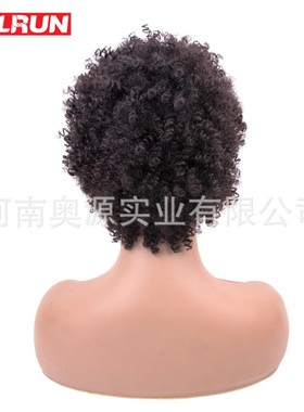 Kinky Wig Lace Front Short Bob Wig Human Hair Afro 假发头套