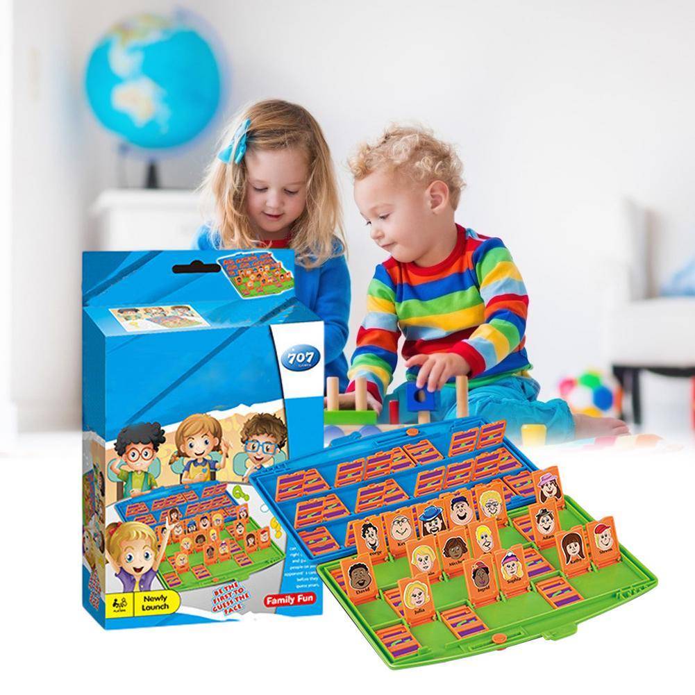 Guess Who I Am Puzzle Cognitive Card Character Guessing Pare