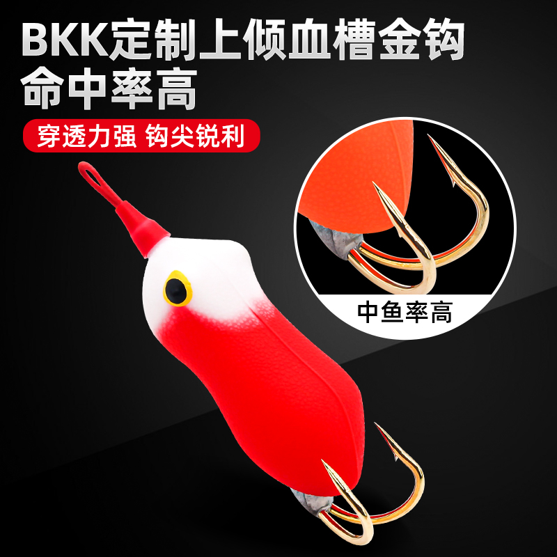 2023客栈新品雷神改装雷蛙黑金刚电镀钩17克远投高命中路亚饵