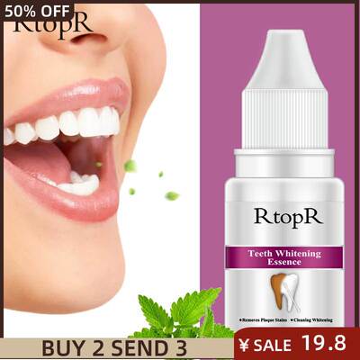 Teeth Whitening Serum Oral Hygiene Cleansing Essence Removes